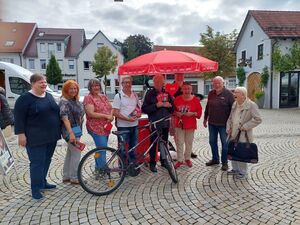 Infostand SPD Kelternplatz 11.09.2021